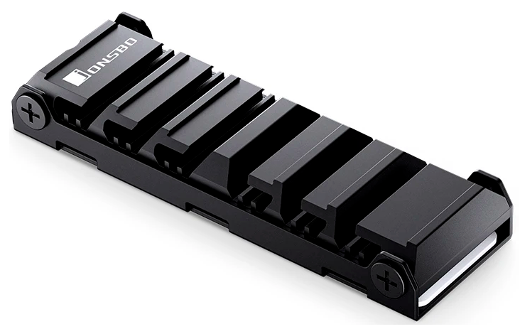 

Радиатор JONSBO M202 Black для SSD M.2 2280, M202 Black