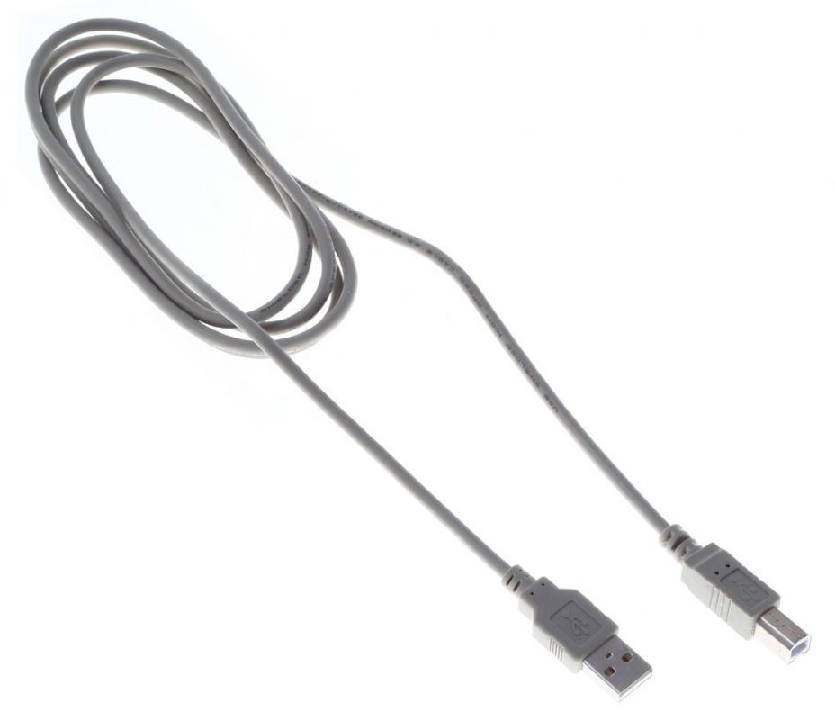 

Кабель интерфейсный USB 2.0 Buro BHP RET USB_BM18 1.8м, серый, блистер, BHP RET USB_BM18