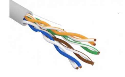 

Кабель витая пара U/UTP 5e кат. 4 пары Rexant 01-0041-R PVC нг(А)-LS, 4х2х0,52мм, 4PR, 24AWG, INDOOR, SOLID, серый, 305м, РФ REXANT, 01-0041-R