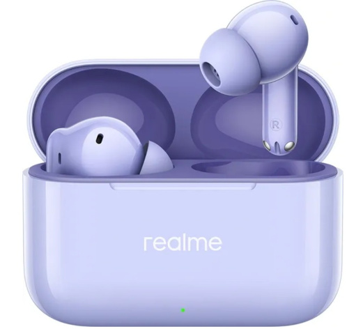 Изображение товара Беспроводные наушники Realme Buds T200 с системой шумоподавления Bluetooth 5.4