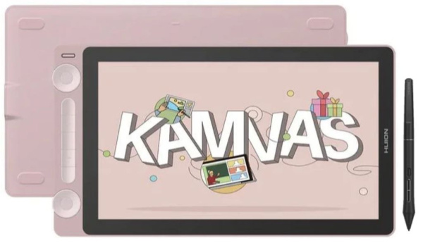Изображение товара Графический планшет Huion KAMVAS 13 Gen 3 Pink