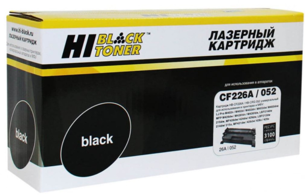 Изображение товара Картридж Hi-Black 22013630 для HP LaserJet M402 M426 черный 3100 страниц