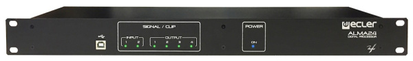 Изображение товара Цифровой аудиопроцессор Ecler ALMA24 с 2 входами и 4 выходами для систем озвучивания