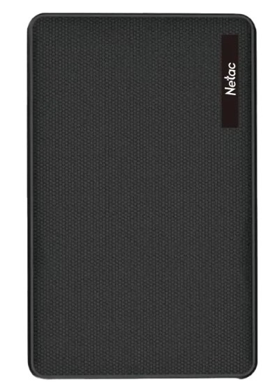 Внешний корпус Netac NT07WH12S-30CC для HDD/SSD 2.5" SATA, USB 3.0 черный, C-C кабель