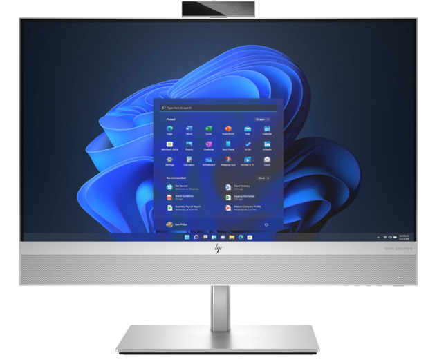 

Моноблок 23.8'' HP EliteOne 840 G9 A55PLET i7-14700/16GB/512GB SSD/UHD Graphics 770/1920x1080 IPS/Touch/WiFi/BT/cam/USB kbd eng/Win11Pro/black, EliteOne 840 G9