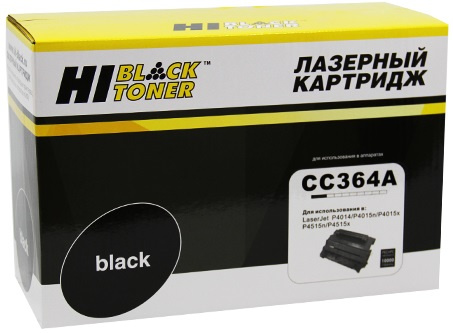 Изображение товара Картридж Hi-Black 12001205 CC364A для лазерных принтеров HP 10000 копий