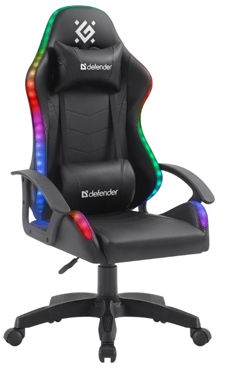 

Кресло игровое Defender Factor X Defender 64045 RGB, черный, класс 2, PU, Factor X