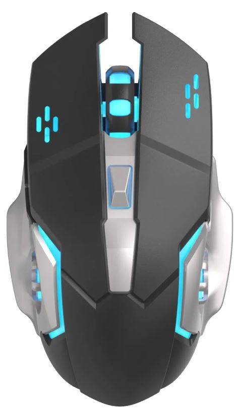 

Мышь Wireless Oklick 770GW 1903004 черная/серебристая, оптическая (3600dpi), USB/радио, для ноутбука, (6but), 770GW
