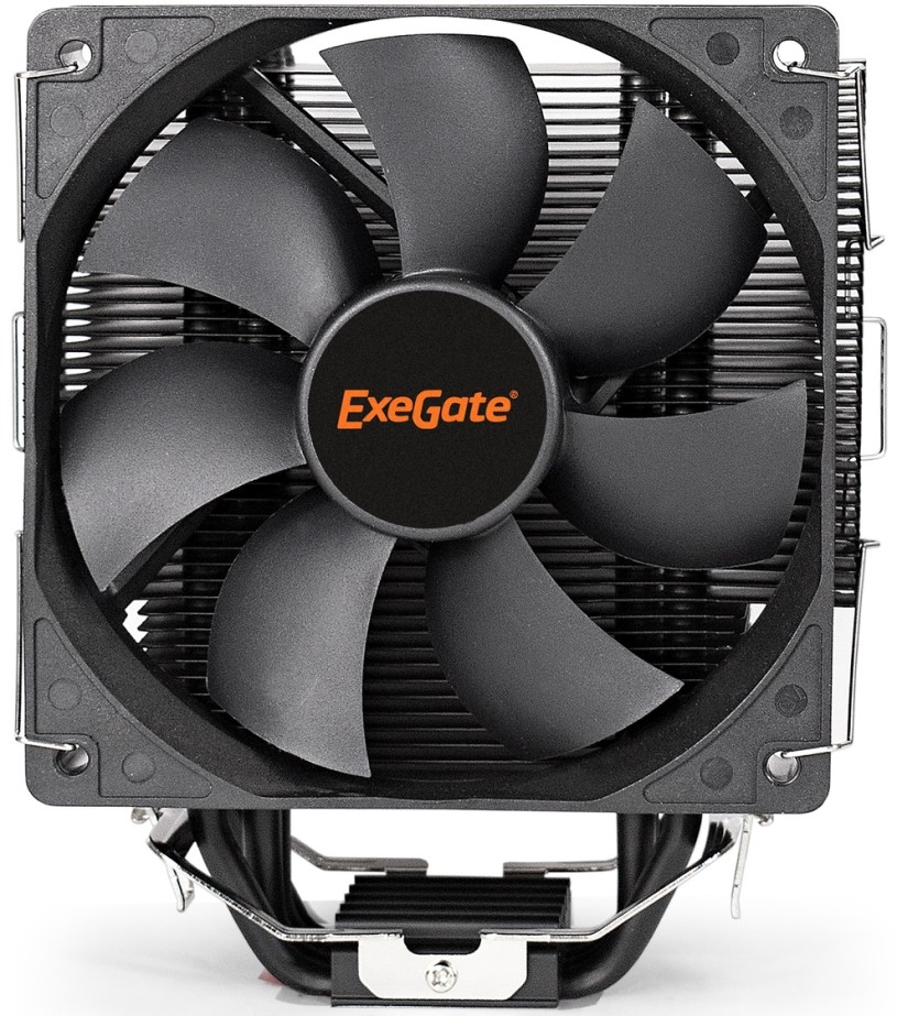 

Кулер Exegate Dark Magic EXX400-PWM EX286299RUS LGA775/1150/1151/1155/1156/1200/AM2/AM2+/AM3/AM3+/AM4/FM1/FM2/754/939/940 (Al+Copper, fan 120mm, PWM,, Dark Magic EXX400-PWM