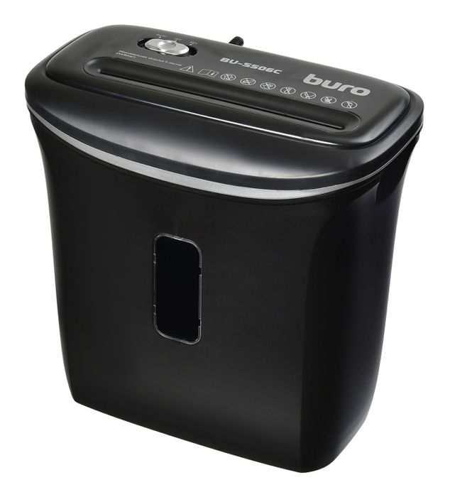 

Уничтожитель бумаг Buro Home BU-S506C OS506C секр.P-4/фрагменты/5лист./12лтр./пл.карты, Home BU-S506C