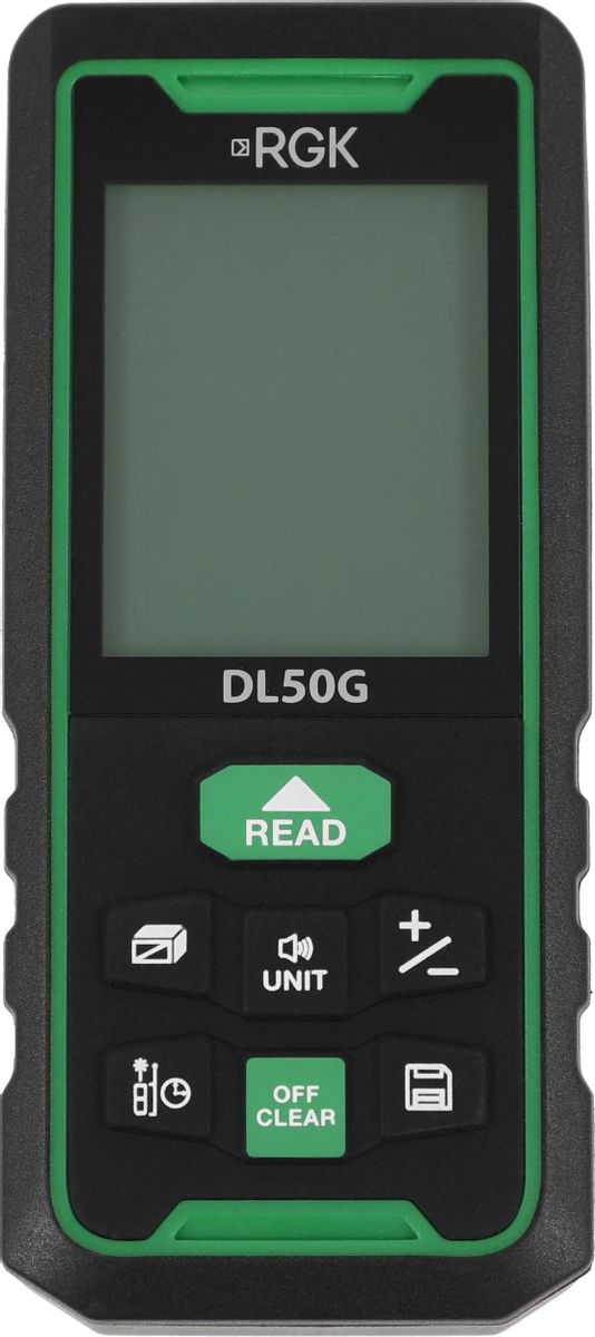 

Дальномер лазерный RGK DL50G 778176 RGK зеленый луч с угломером, DL50G