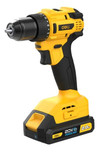 Изображение товара Дрель шуруповерт Deli DC120 мощный и надежный инструмент для дома и профессионалов