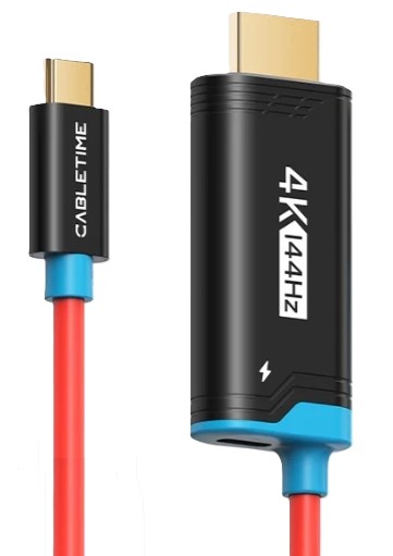 Кабель-адаптер CABLETIME CT-CMHD4P-PBA2