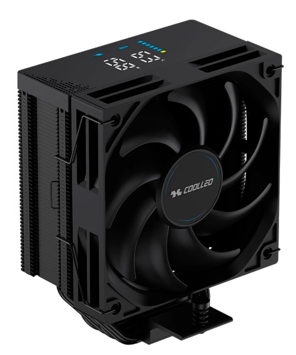 

Кулер Coolleo CL-B40-DIG-BK-V2 LGA115x/1200/1700/1851/AM4/AM5 (220W), CL-B40-DIG-BK-V2