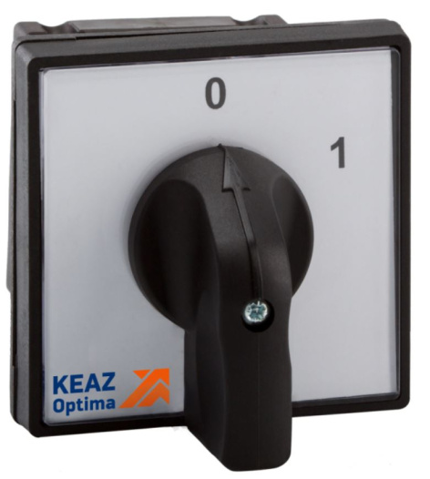 Изображение товара Кулачковый переключатель КЭАЗ 148711 2 полюса 16 А