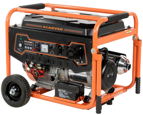 Изображение товара Генератор бензиновый CARVER 01.020.00006
