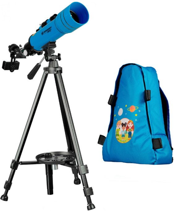 

Телескоп Bresser junior 31315 BRESSER 70/400 в синем рюкзаке (8850610WXH000), junior