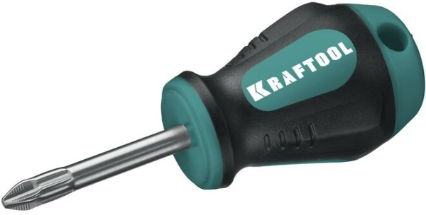 Изображение товара Отвертка Kraftool Expert для крестового крепежа PH2 укороченная