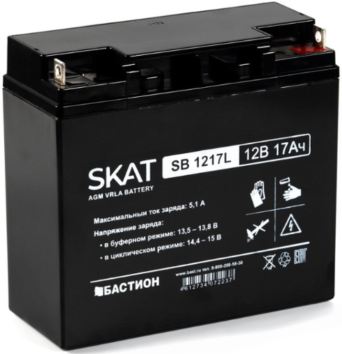 Аккумулятор Бастион SKAT SB 1217L