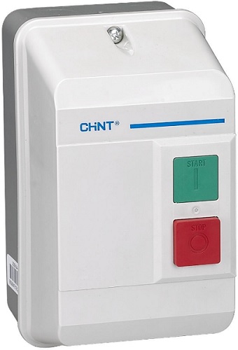 

Пускатель электромагнитный CHINT 496439 в корпусе NQ3-5.5P 0.62-1А AC380В IP55, 496439