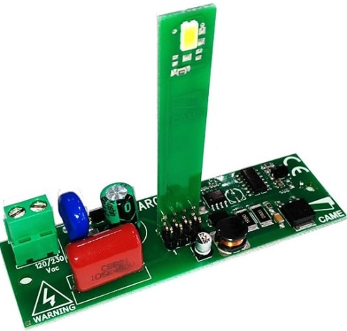 Изображение товара Плата для сигнальных ламп CAME 119RIR454 KLED для шлагбаумов и ворот