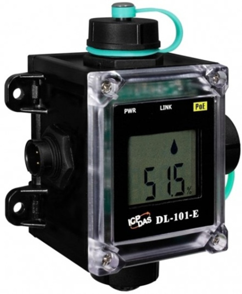 Изображение товара Датчик температуры и влажности ICP DAS DL-101-E CR для контроля микроклимата