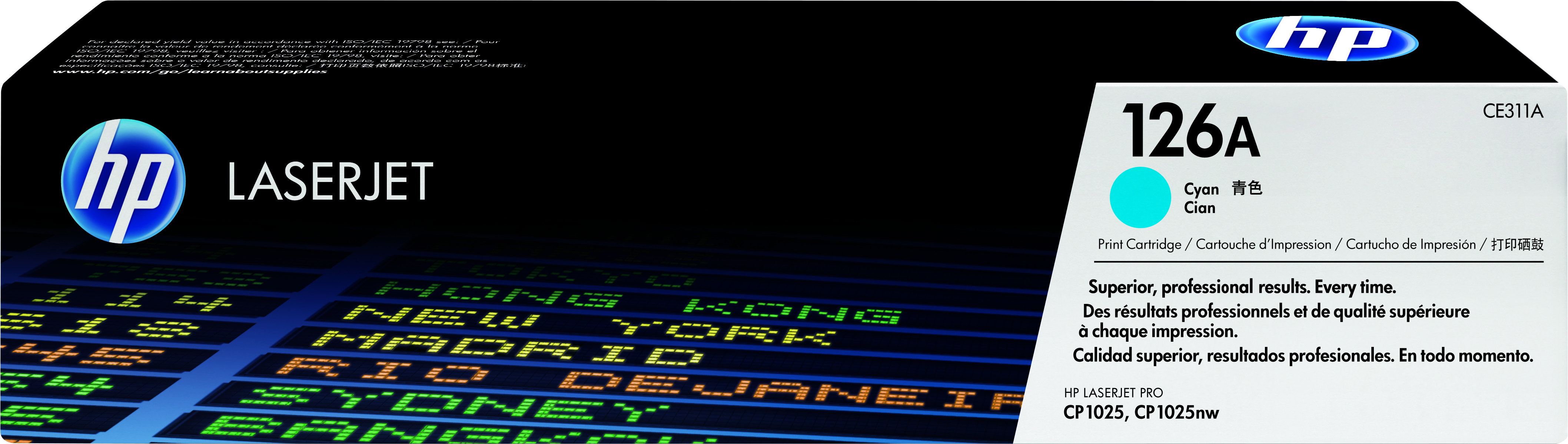 Картридж HP 126A CE311A для принтера CP1025/1025nw голубой