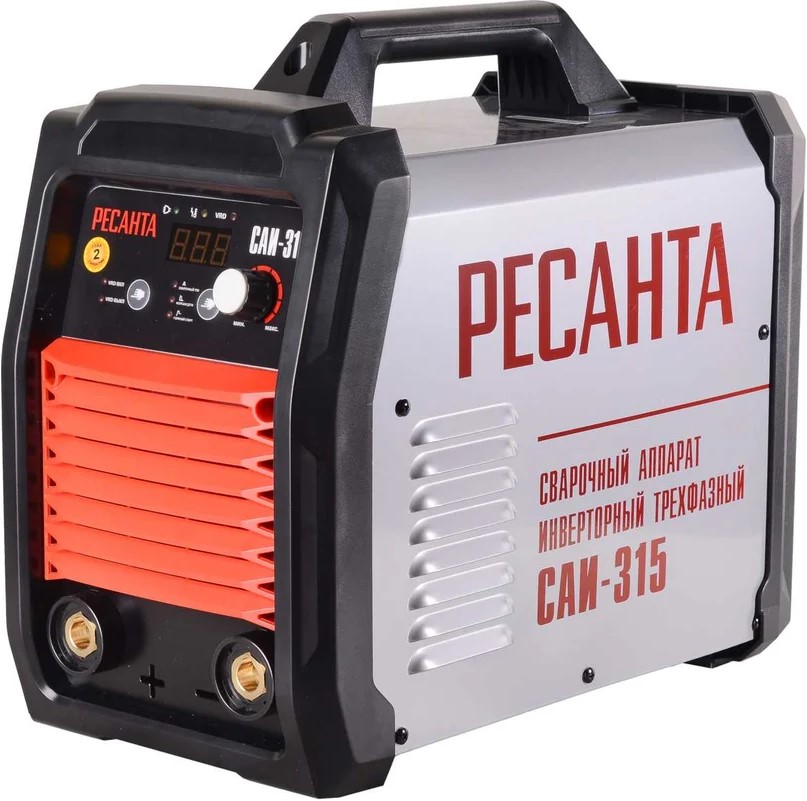 

Сварочный аппарат инверторный Ресанта САИ 315 65/25 3ф, САИ 315