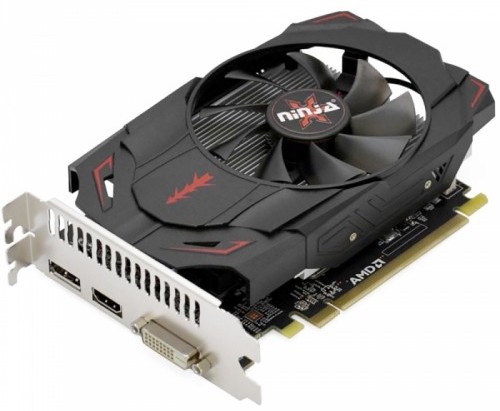 Видеокарта PCI-E Sinotex Radeon RX 550 AKRX55025F 2GB GDDR5 128bit 28nm 1287/6000MHz DVI/HDMI/DP RTL
