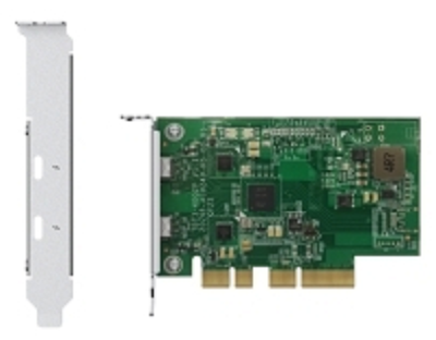 

Карта расширения QNAP QXP-T32P Thunderbolt 3, 2 порта Thunderbolt (USB Type-C), PCIe Gen3 x4., QXP-T32P