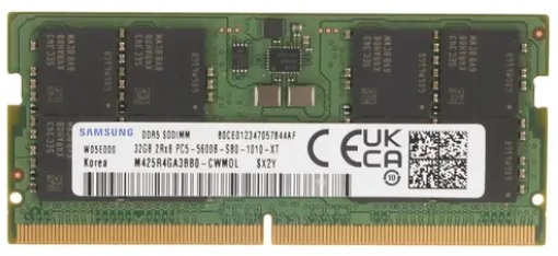 фото Модуль памяти SODIMM DDR5 32GB Samsung M425R4GA3BB0-CWM в Уфе