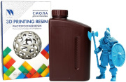 фото Фотополимерная смола  NVP NV-3D-PLANT-BASED-RESIN-CLEAR-BLUE