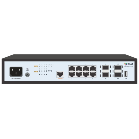 фото Коммутатор управляемый SNR SNR-S5210G-8TX-POE в Уфе