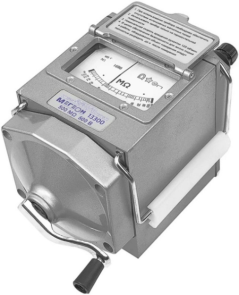 Изображение товара Измеритель сопротивления изоляции МЕГЕОН 13300 надежный прибор для электроники и телекоммуникаций