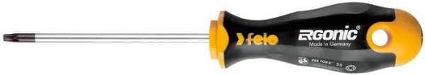 Изображение товара Отвертка Felo 40725340 Torx TR 25, рукоятка Ergonik