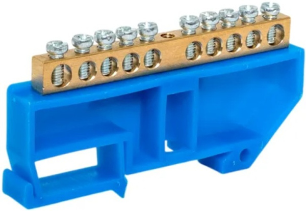 Изображение товара Шина EKF для нулевых проводников и заземляющих шасси sn0-63-12-d-r