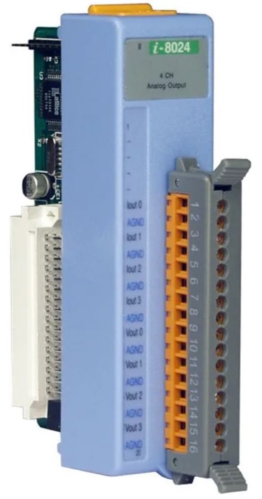 

Модуль ICP DAS I-8024 CR 4-channel 14-bit analog output module, I-8024 CR
