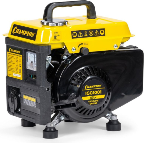 Изображение товара Генератор бензиновый CHAMPION IGG1001 для дома и дачи