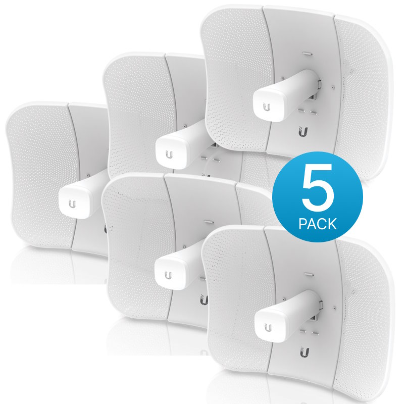 

Точка доступа Ubiquiti LBE-5AC-Gen2-5 Wi-Fi airMAX LiteBeam 5AC 5 ГГц, PtP/CPE, airMAX ac, MIMO 2х2, 20дБи (!!!5шт. в упаковке!!!), LBE-5AC-Gen2-5