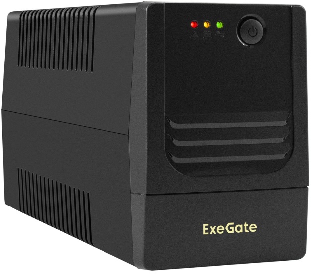 

Источник бесперебойного питания Exegate Power NB-800.LED.AVR.2SH.USB EX299762RUS (800VA/480W, LED, AVR, 2*EU/Тип F(Schuko), USB, батарея 12V 9Ah, Blac, Power NB-800.LED.AVR.2SH.USB