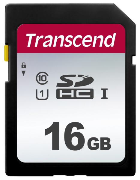 фото Карта памяти SDHC 16Gb Transcend TS16GSDC300S в Омске