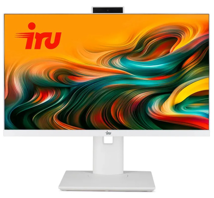 

Моноблок 23.8'' iRu Tactio 23IW 2180475 i5-1235U/16Gb/512Gb SSD/Iris Xe Graphics/1920x1080/65W/WiFi/BT/Cam/Win11Pro/white, Tactio 23IW