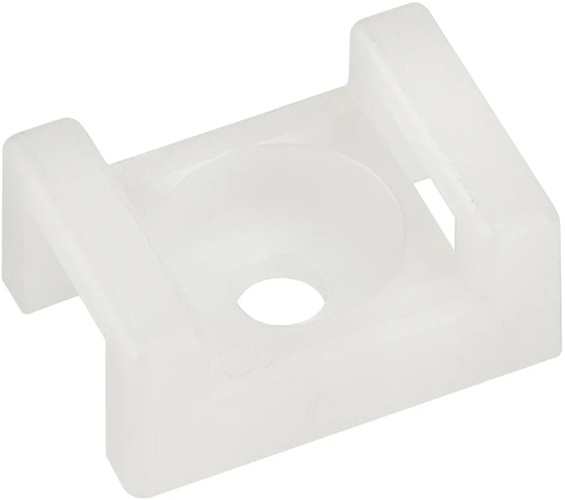 

Площадка Rexant 07-2102-10 для крепления стяжки 22x16х4 мм, белая (10 шт/уп), 07-2102-10