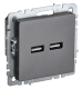 фото Розетка USB  IEK BR-U21-D31-K46 в Омске