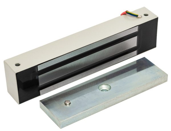 Изображение товара Замок AccordTec ML-400 K с уголком, цвет серый (ранее ML-350N с уголком)