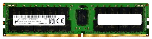 Изображение товара Модуль памяти Micron DDR4 16ГБ MTA18ASF4G72PZ-2G9