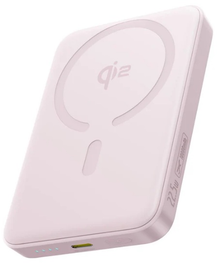 

Аккумулятор внешний Baseus EnerFill FM12 Qi2 Magnetic E0028502 10000mAh 22.5W, Baby Pink, EnerFill FM12 Qi2 Magnetic