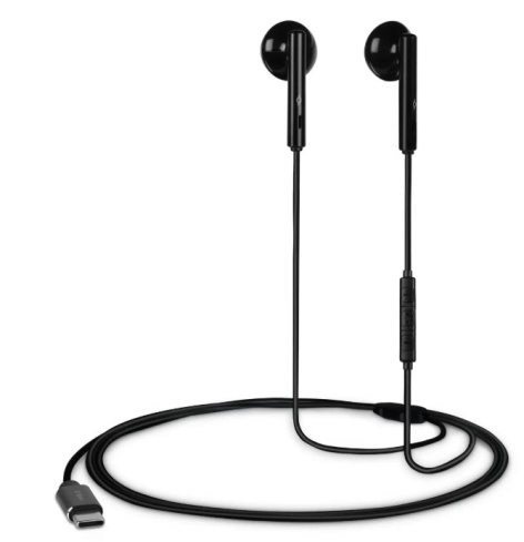Изображение товара Наушники TTEC Rio 2 проводные вкладыши с микрофоном USB Type-C Черные