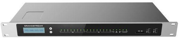 АТС IP Grandstream UCM6308A до 1500 абонентов/200 одновременных вызовов, до 150 участников в конф., RemoteConnect, 8хFXS, 8xFXO, 1xWAN, 1xLAN, HA