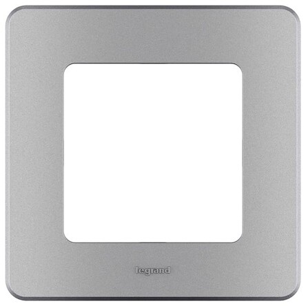 

Рамка Legrand 673932 Inspiria алюминий - 1 пост, 673932